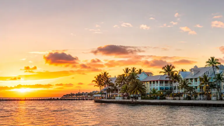 Photoreal editorial image for Best Time to Visit Key West, inspired by Key West