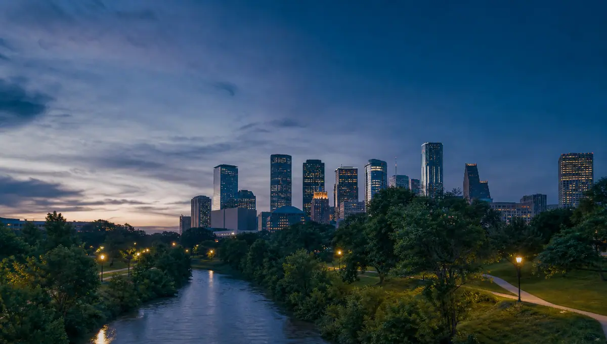 Photoreal editorial image for How Many Days Do You Need in Houston, Texas?, inspired by Austin