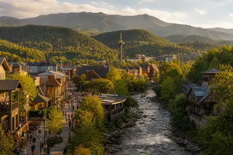 Photoreal editorial image for How Many Days Do You Need in Gatlinburg, Tennessee?, inspired by Gatlinburg