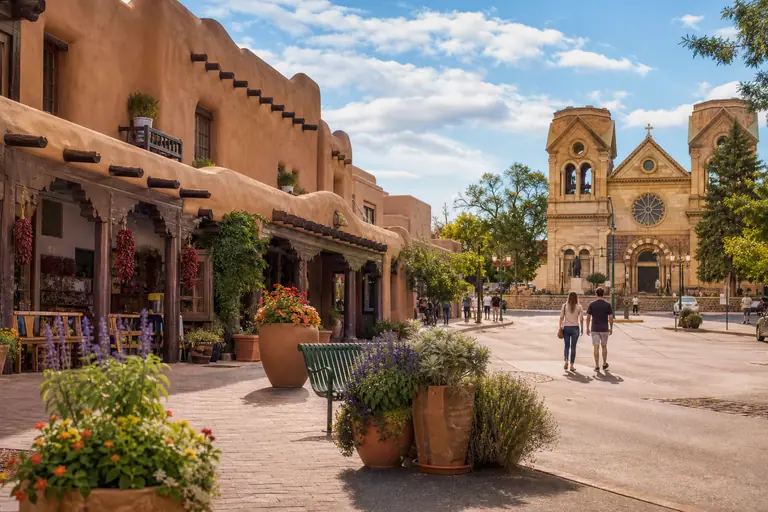 Photoreal editorial image for How Many Days Do You Need in Santa Fe?, inspired by Santa Fe