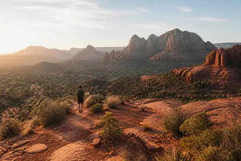 Photoreal editorial image for How Many Days Do You Need in Sedona?