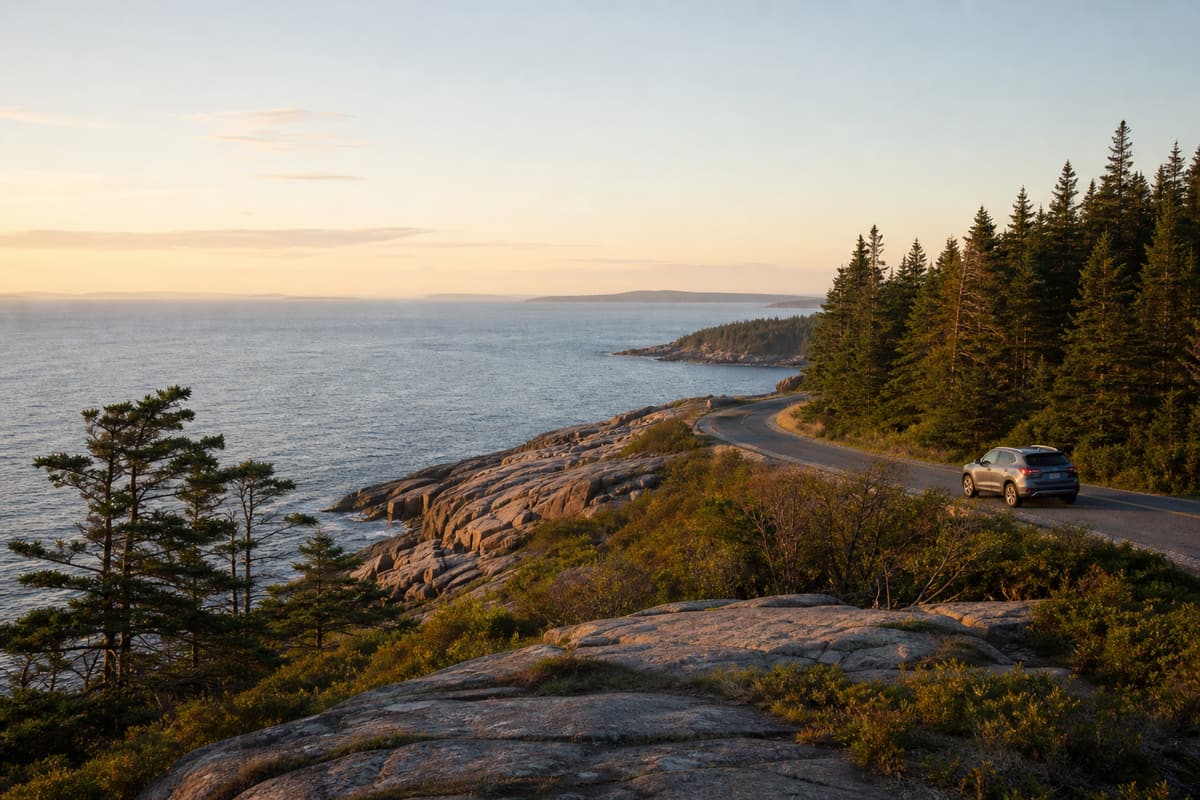 Photoreal editorial image for How to Plan a Bar Harbor and Acadia Long Weekend