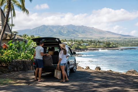 Photoreal editorial image for How to Split a Maui Trip Without Spending It All in the Car, inspired by Maui