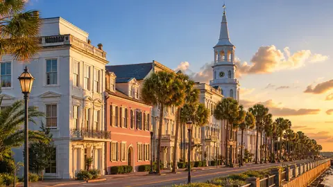 Photoreal editorial image for Should Your Charleston Trip Stay in the City or Add the Coast?, inspired by Charleston