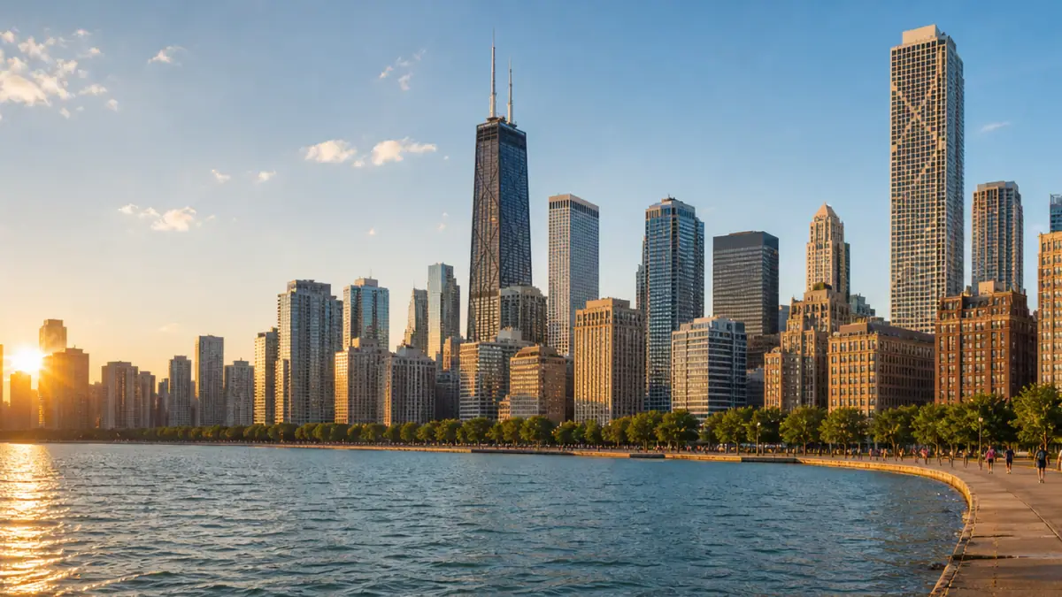Photoreal editorial image for The Best Chicago Weekend Depends on Your Neighborhood Mood, inspired by Chicago