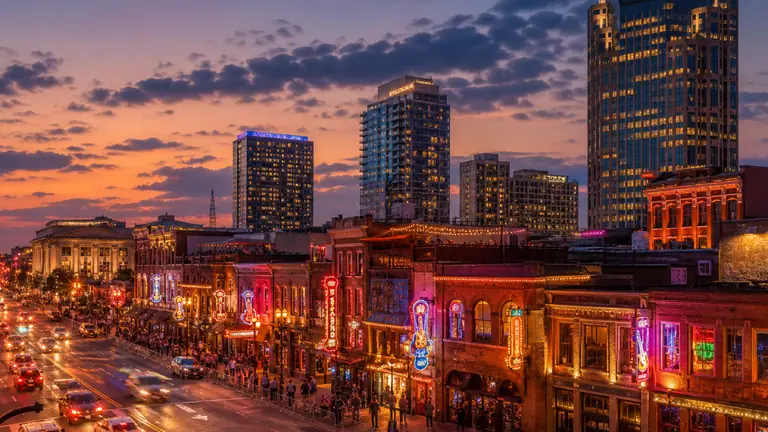 Photoreal editorial image for What Part of Nashville Fits Your Weekend Best?, inspired by Nashville