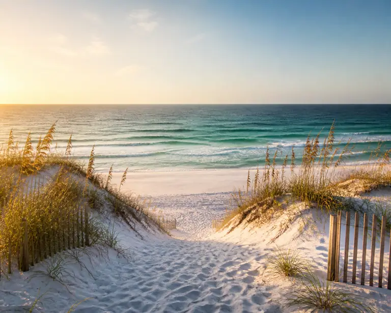 Photoreal Destin beach stay guide image