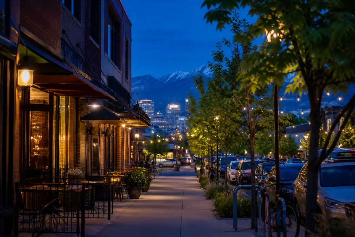 Photoreal editorial image for Where to Stay in Salt Lake City: Downtown, Central Ninth, or the Avenues?