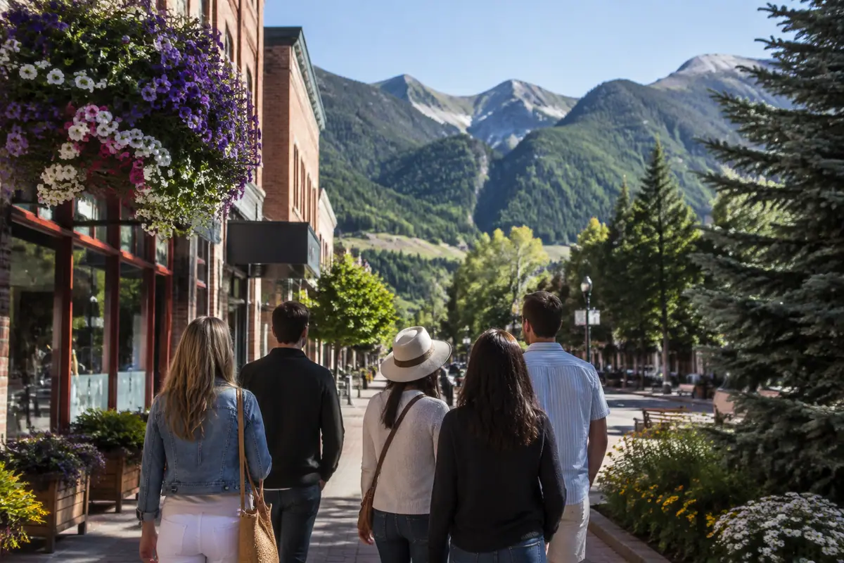 Travel-editorial view for Aspen First Trip Plan: Mountain Time, Town Time, and Maroon Bells