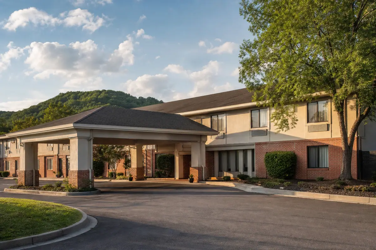 Photoreal view of Best Western Asheville - Blue Ridge Parkway in Asheville
