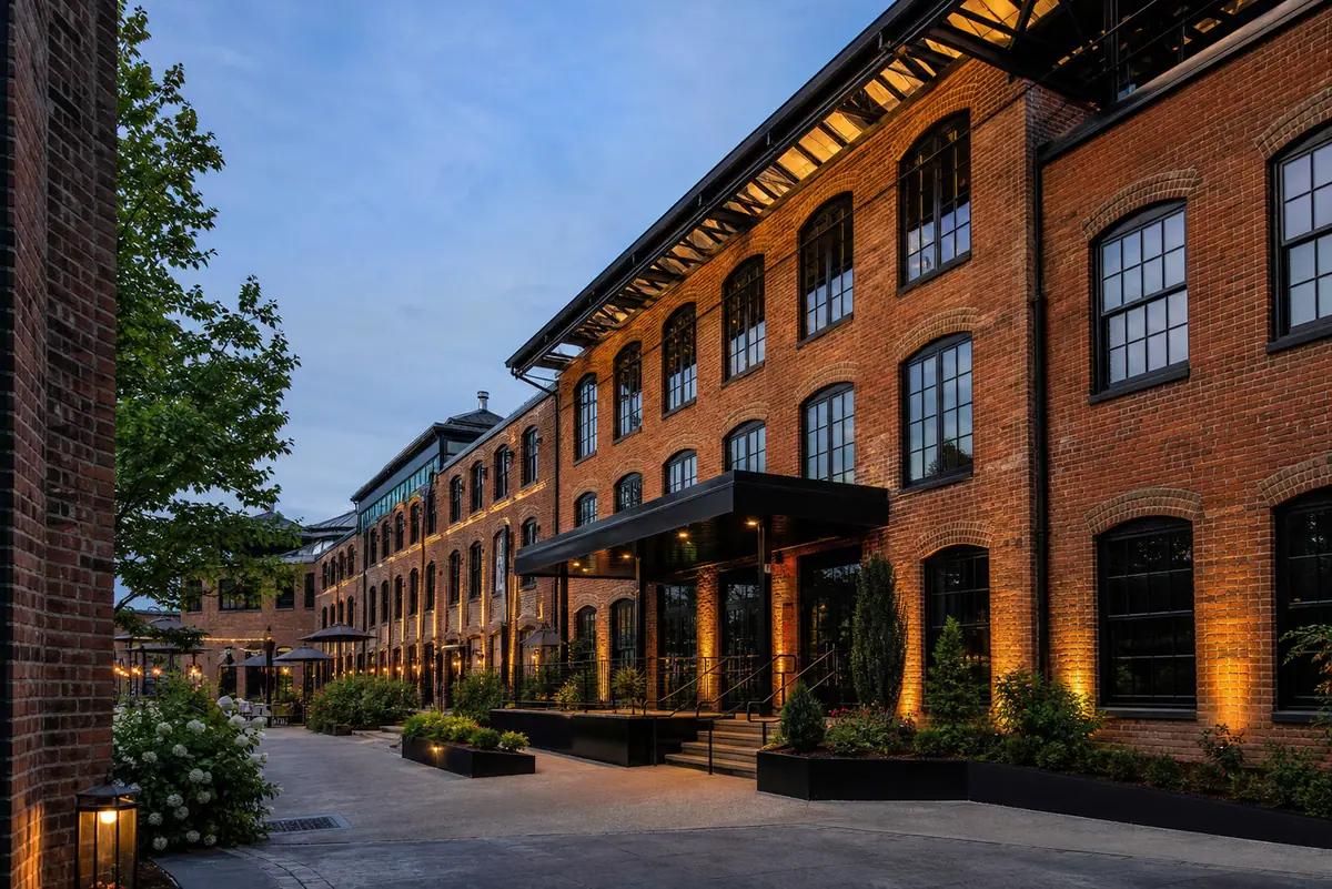 Photoreal view of The Foundry Hotel Asheville, Curio Collection by Hilton in Asheville