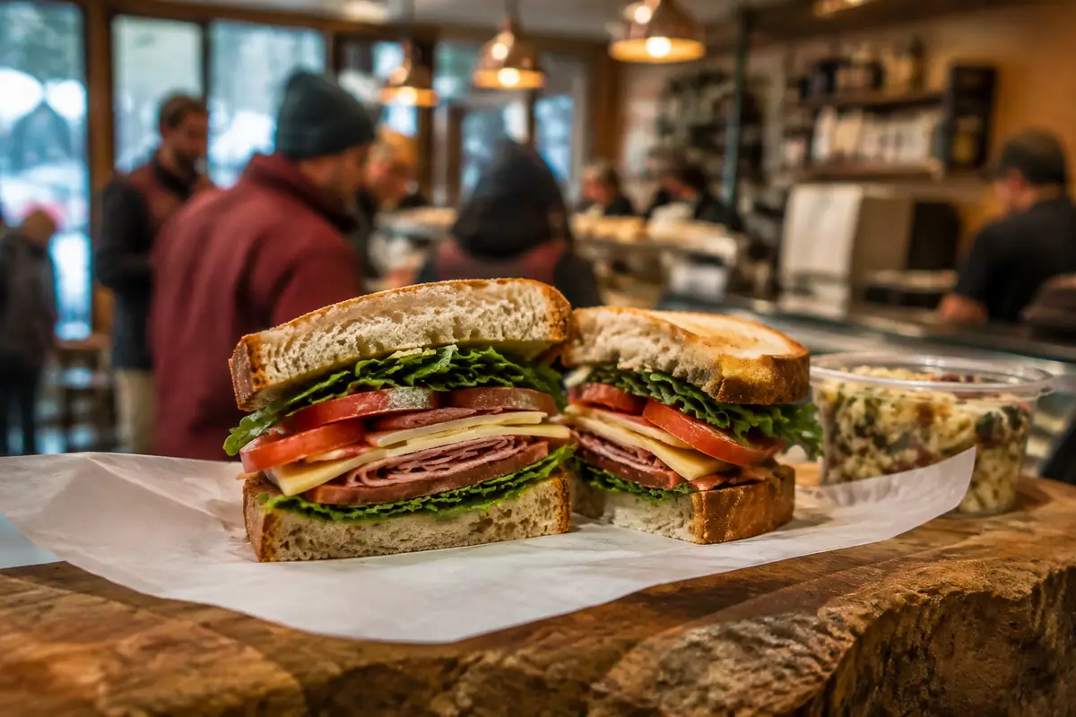 Travel-editorial view of Grateful Deli in Aspen, Colorado