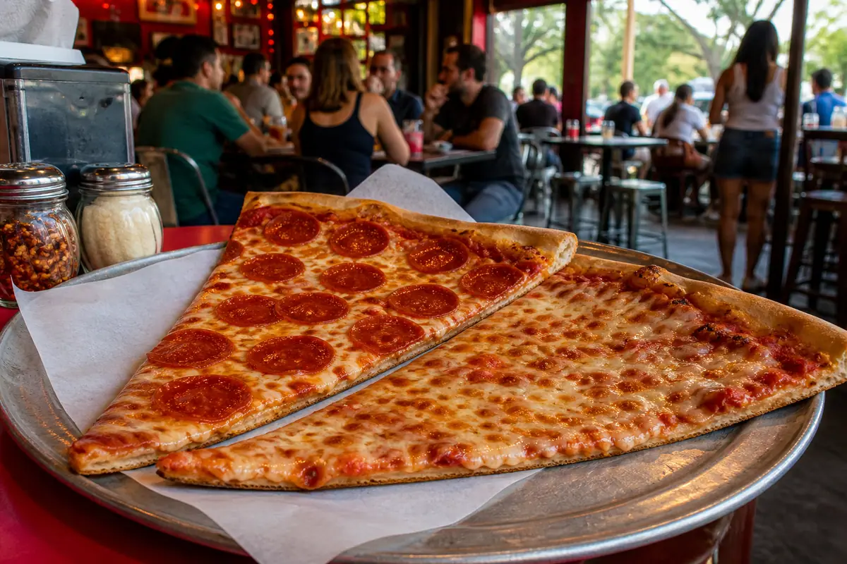 Photoreal dining or food scene representing Home Slice Pizza in Austin
