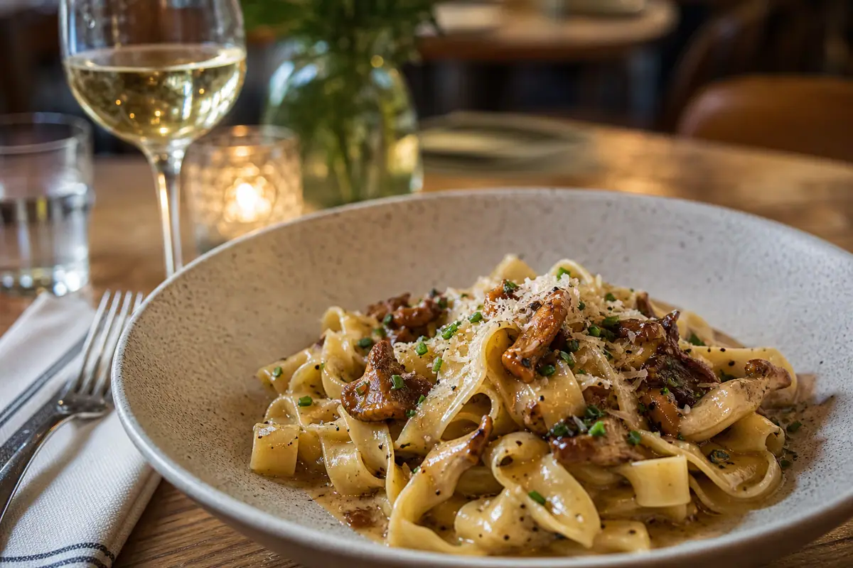 Photoreal dining or food scene representing Intero Restaurant in Austin