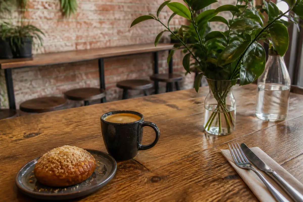 Photoreal view of Artifact Coffee in Baltimore