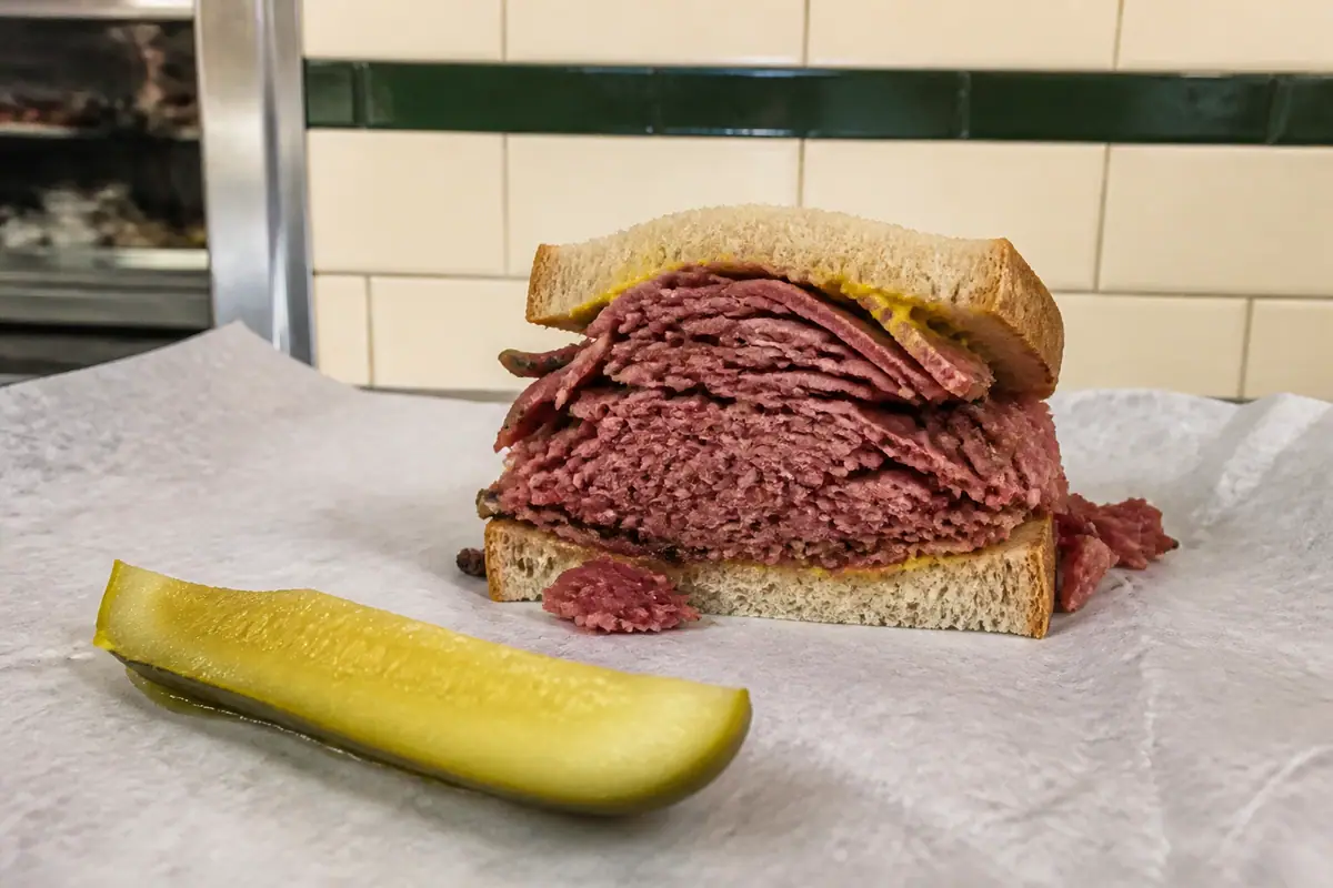 Photoreal view of Attman's Delicatessen in Baltimore