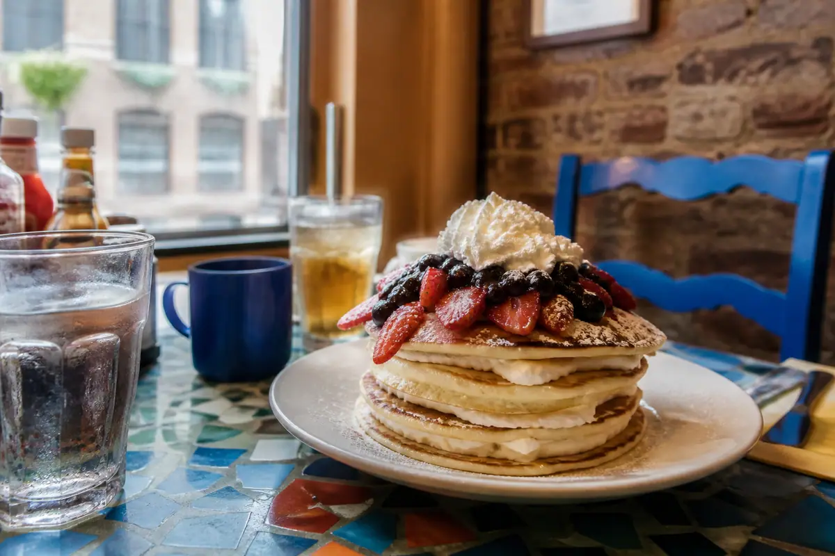 Photoreal view of Blue Moon Cafe in Baltimore