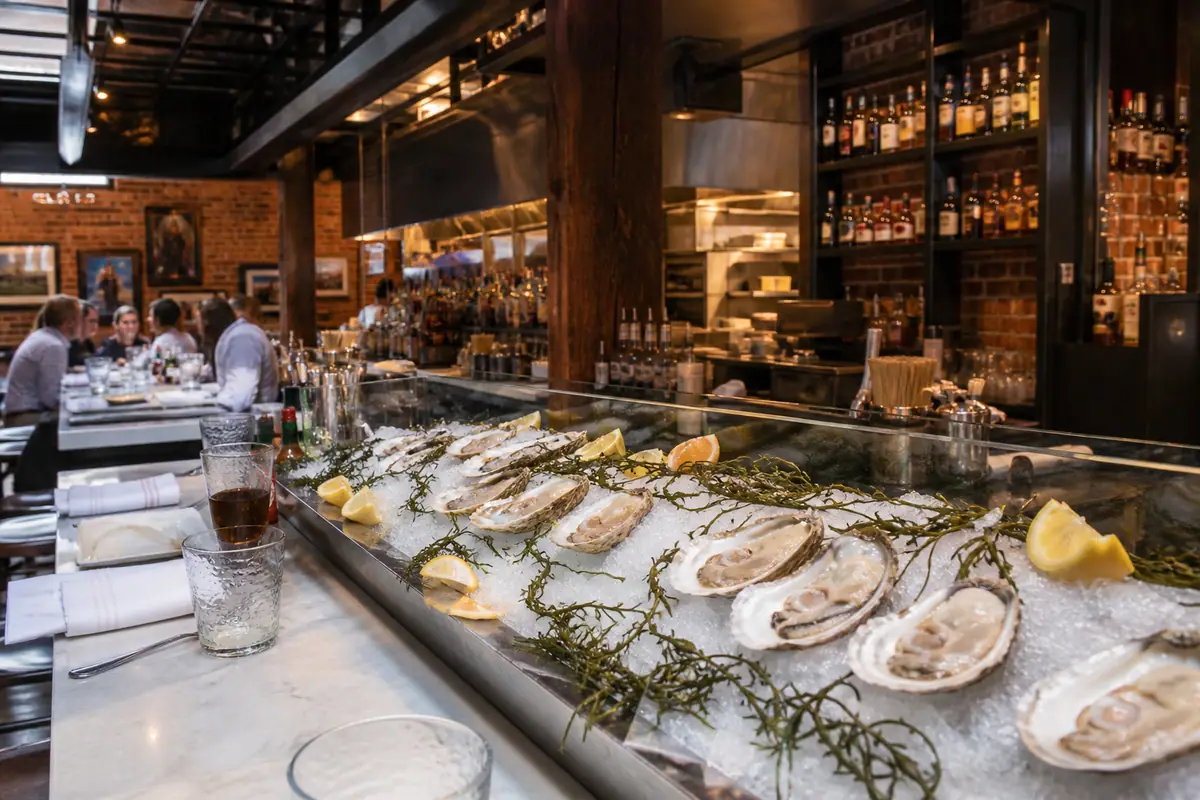 Photoreal view of Thames Street Oyster House in Baltimore