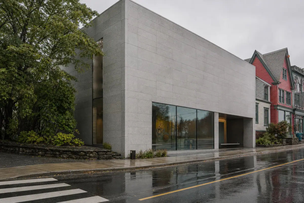 Photoreal view of Abbe Museum in Bar Harbor, Maine