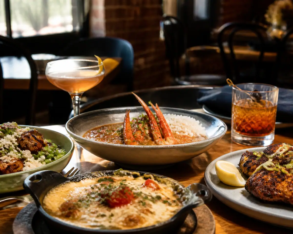 Photoreal editorial view of Zydeco Kitchen & Cocktails in Bend, Oregon