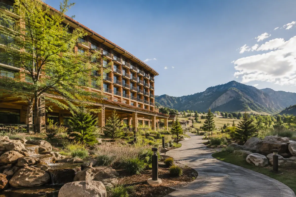Travel-editorial view of Boulder Marriott in Boulder, Colorado