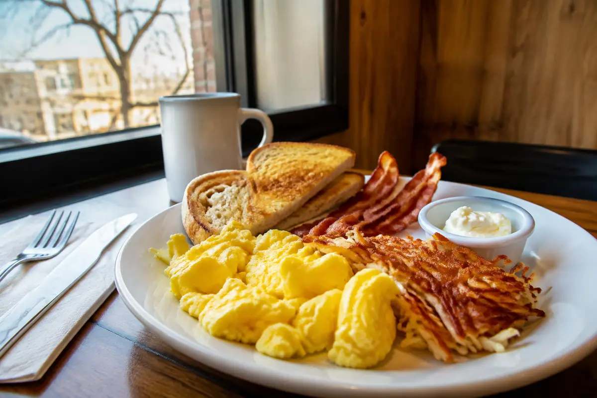 Travel-editorial view of The Buff Restaurant in Boulder, Colorado
