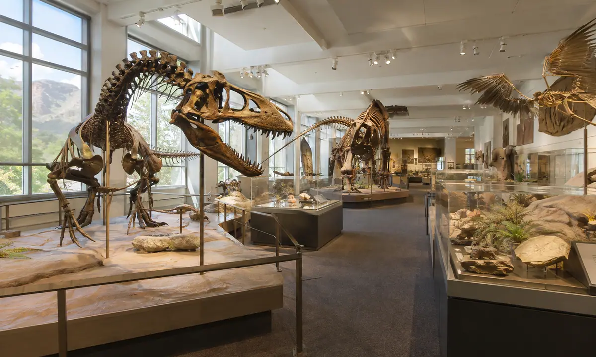 Travel-editorial view of CU Museum of Natural History in Boulder, Colorado