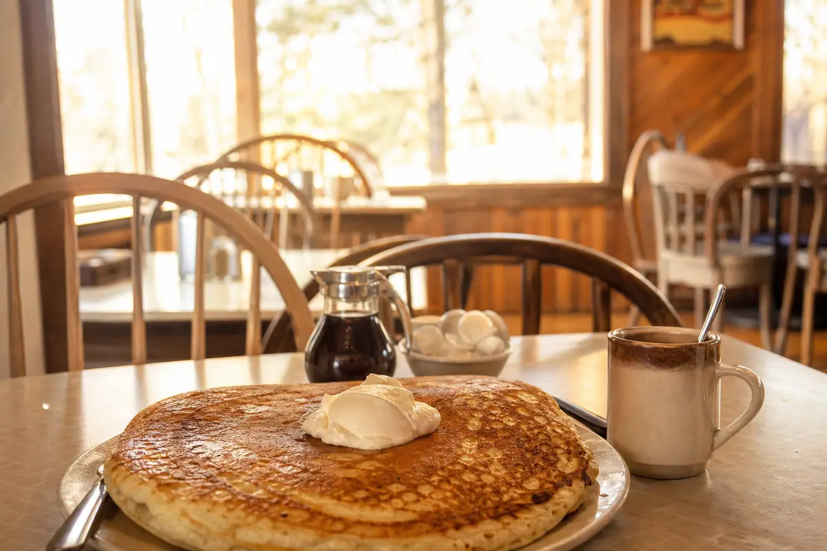 Photoreal travel-editorial view of BillyGail's Cafe in Branson, Missouri