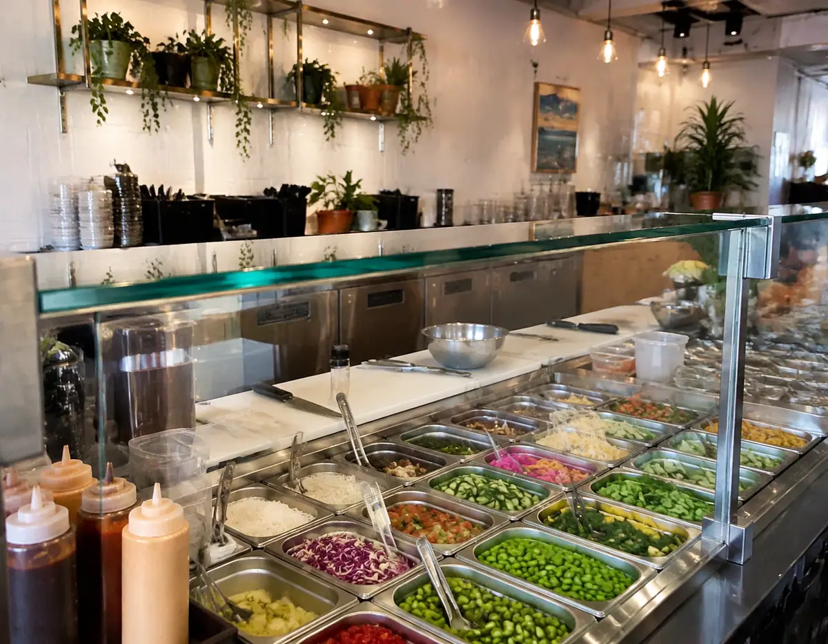 Travel-editorial view of The Pokeworks in Burlington, Vermont