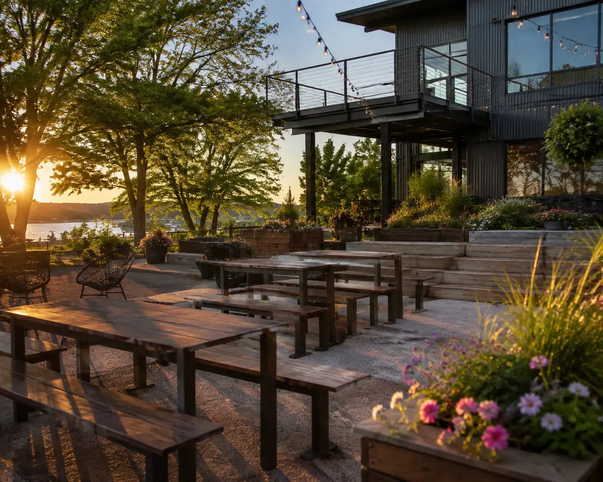 Travel-editorial view of Zero Gravity Craft Brewery in Burlington, Vermont