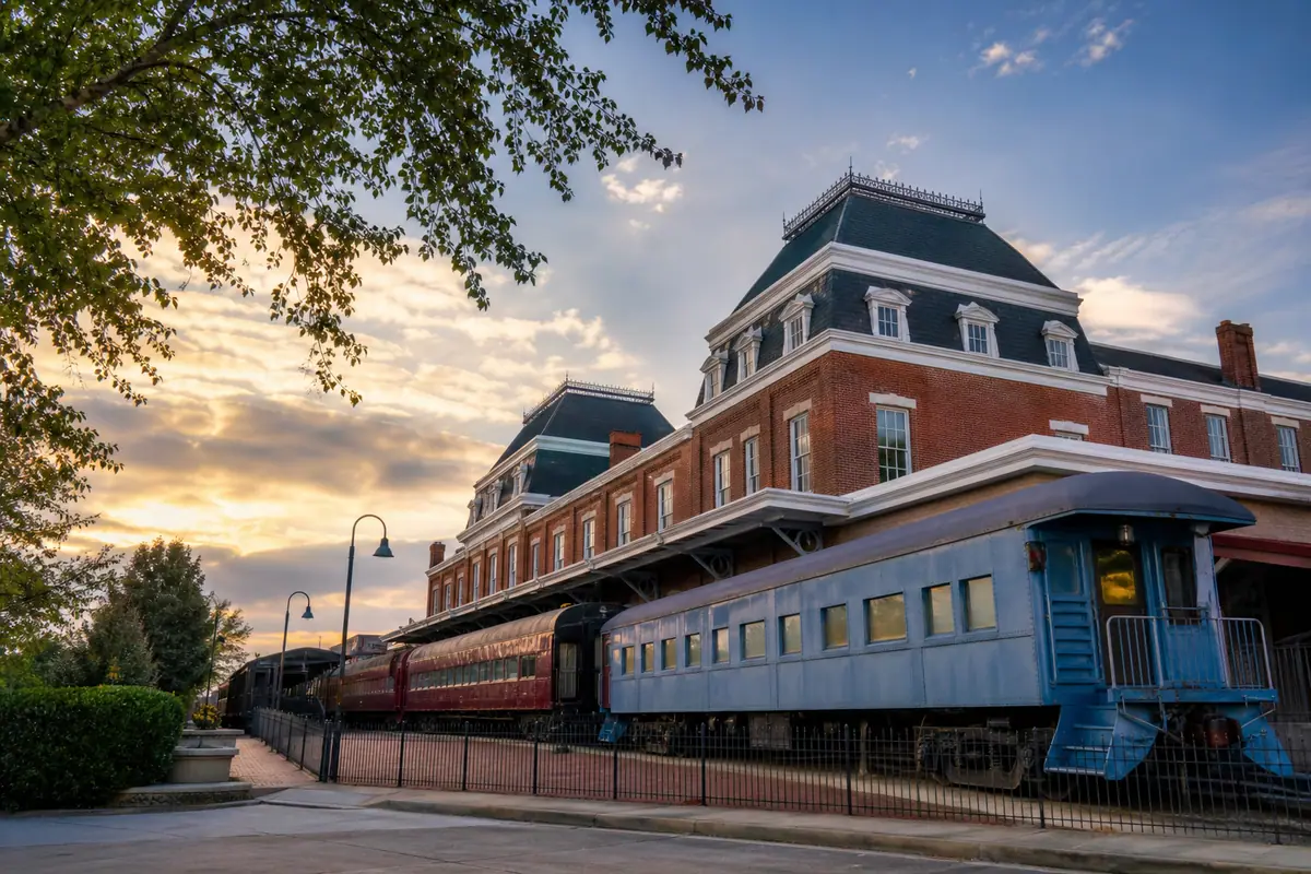 Photoreal view of Chattanooga Choo Choo and Station Street in Chattanooga