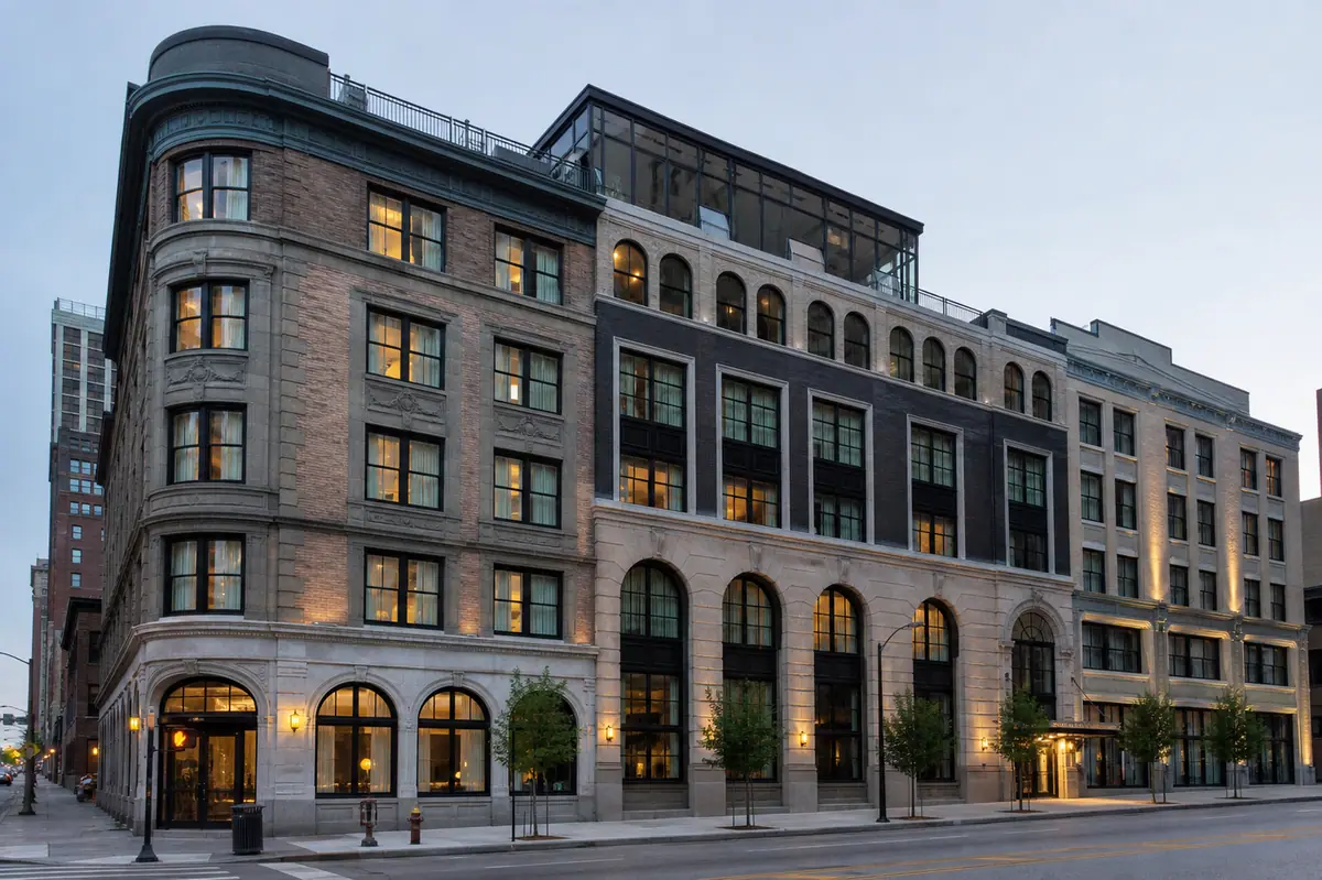 Photoreal view of Hotel Covington in Cincinnati