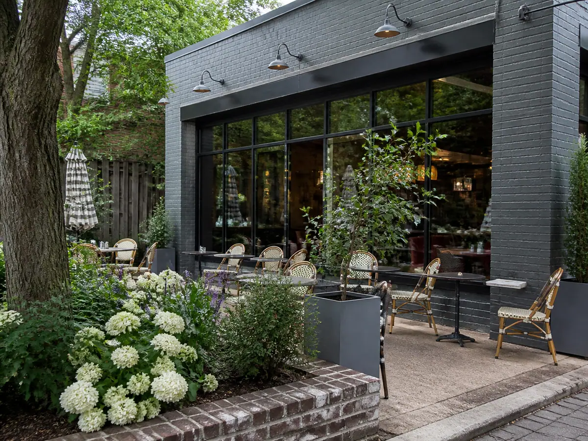 Photoreal view of Allez Cafe in Cincinnati