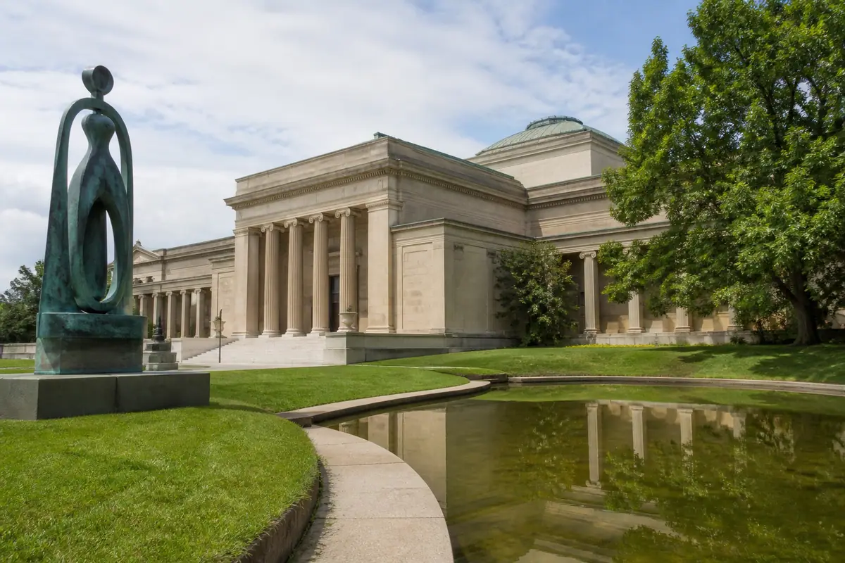 Photoreal view of Cincinnati Art Museum in Cincinnati