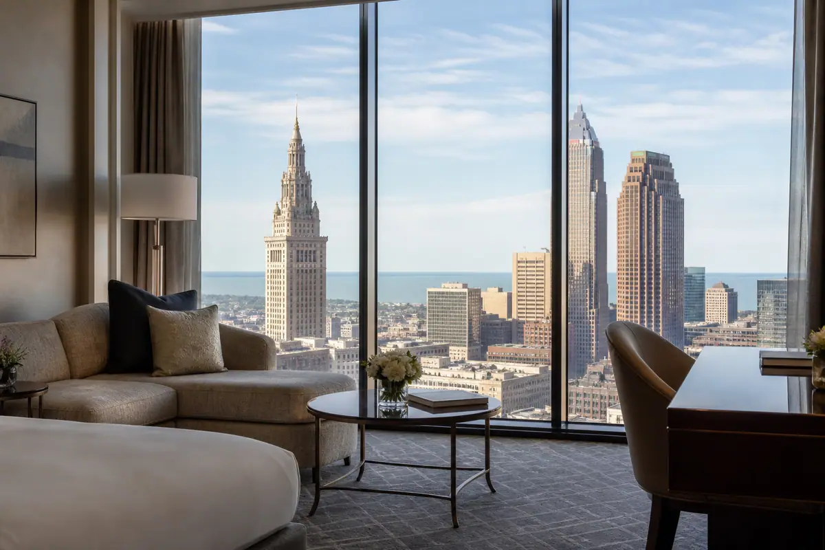 Photoreal view of The Ritz-Carlton Cleveland in Cleveland