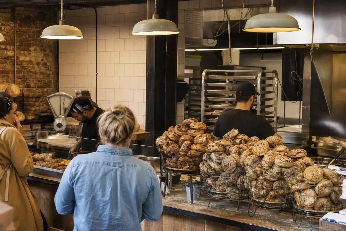 Photoreal view of Cleveland Bagel Co. in Cleveland