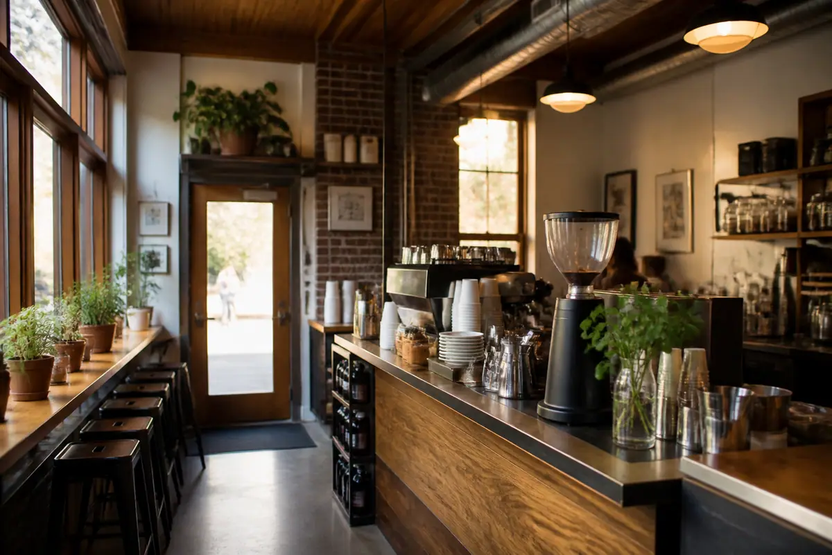 Photoreal view of Phoenix Coffee in Cleveland