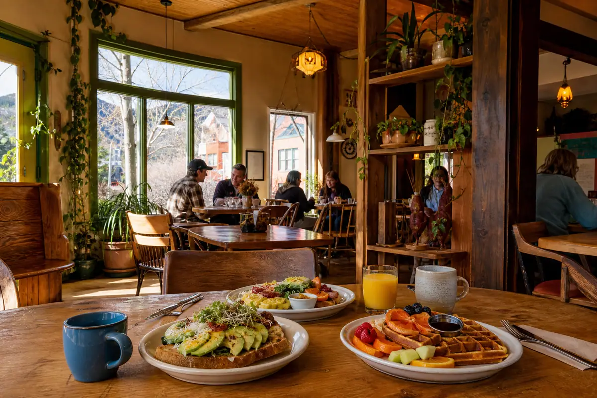 Photoreal view of Adam’s Mountain Cafe in Colorado Springs