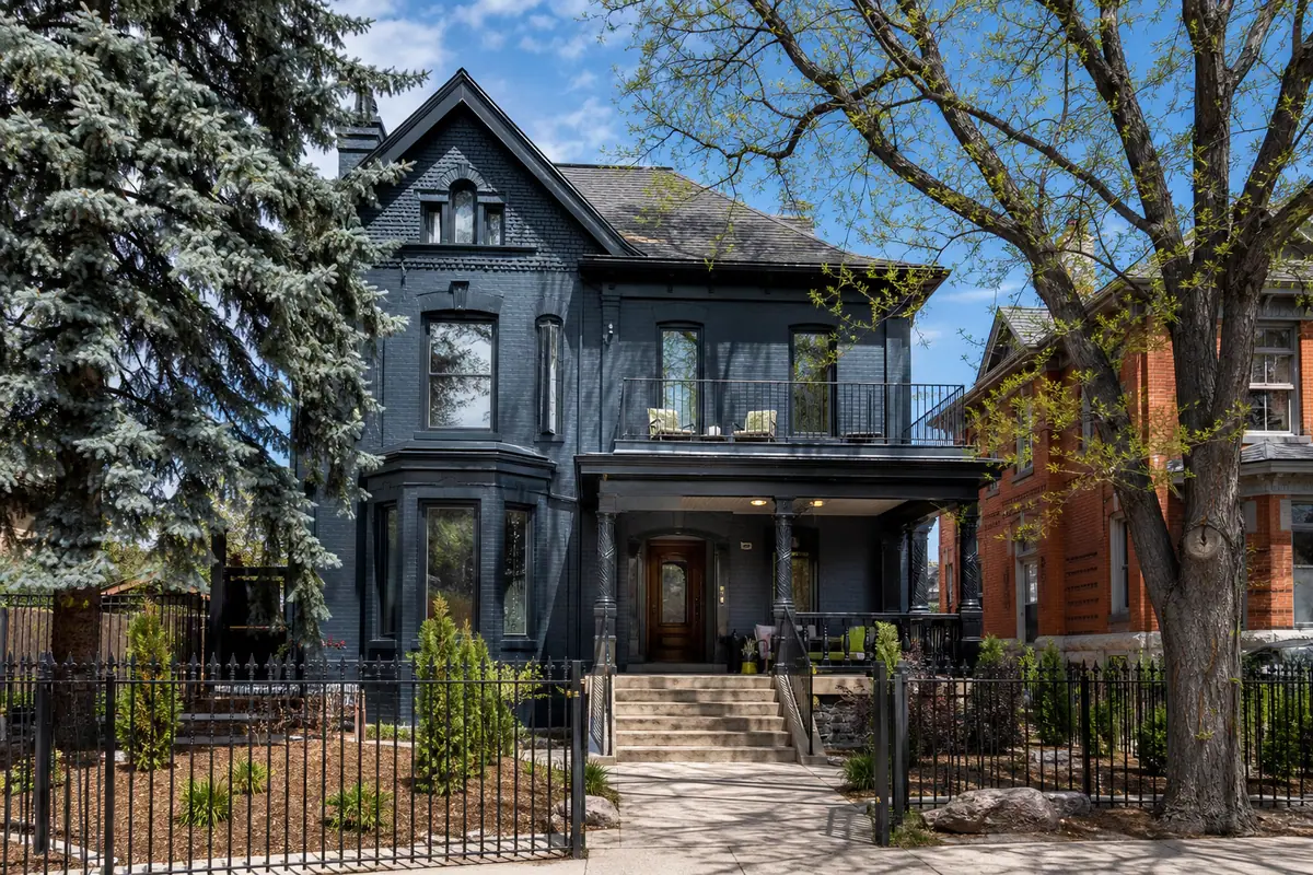 Photoreal exterior of Ember Hostel in Denver
