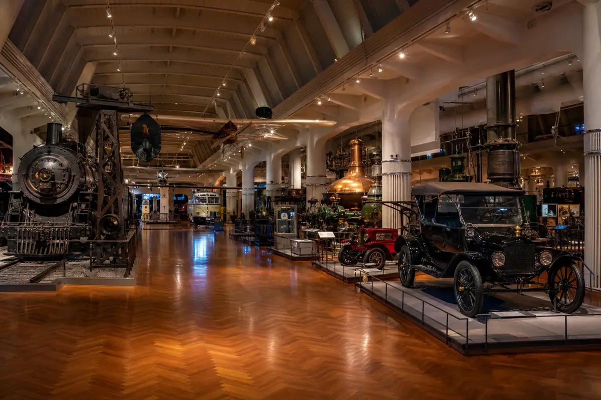 Photorealistic view of The Henry Ford Museum of American Innovation in Detroit