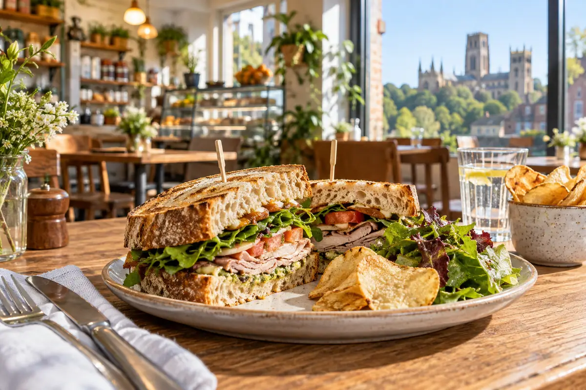 Photorealistic travel-editorial view of Mateo Bar de Tapas in Durham, North Carolina