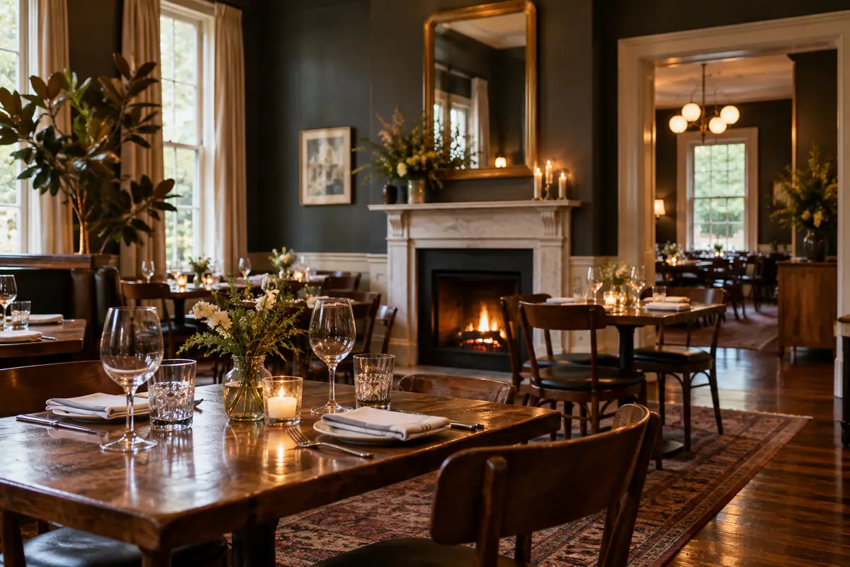 Photorealistic travel-editorial view of Viceroy in Durham, North Carolina