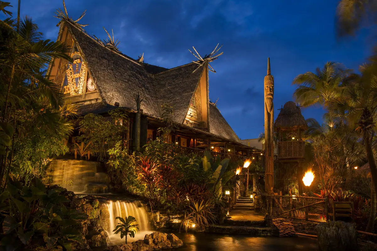 Photoreal view of Mai-Kai Restaurant and Polynesian Show in Fort Lauderdale