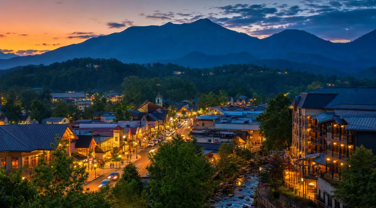 Gatlinburg travel scene