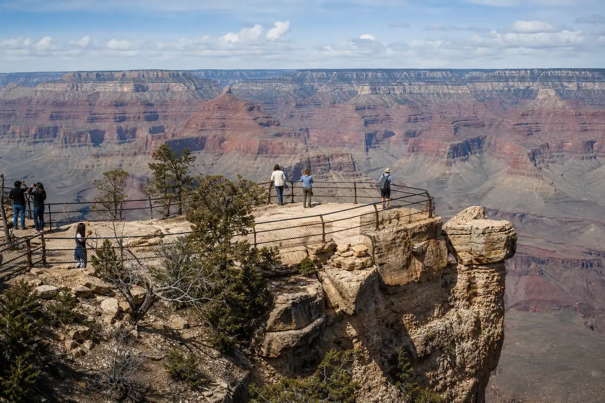 Representative Grand Canyon Yaki Point overlook scene