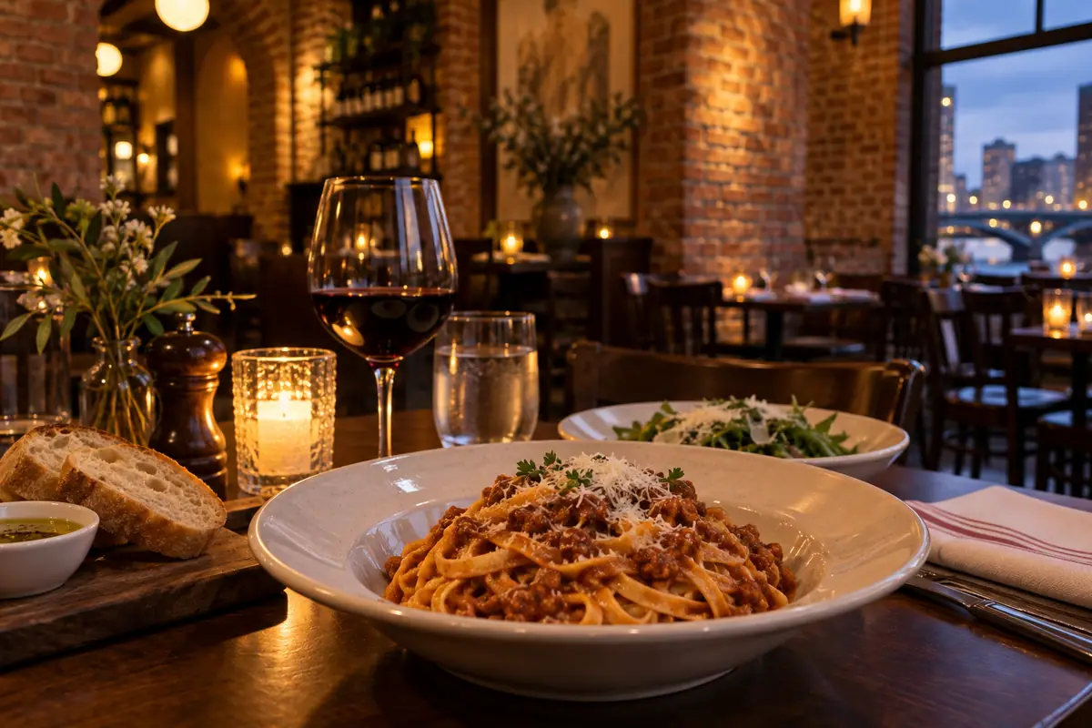 Photorealistic view of Bistro Bella Vita in Grand Rapids