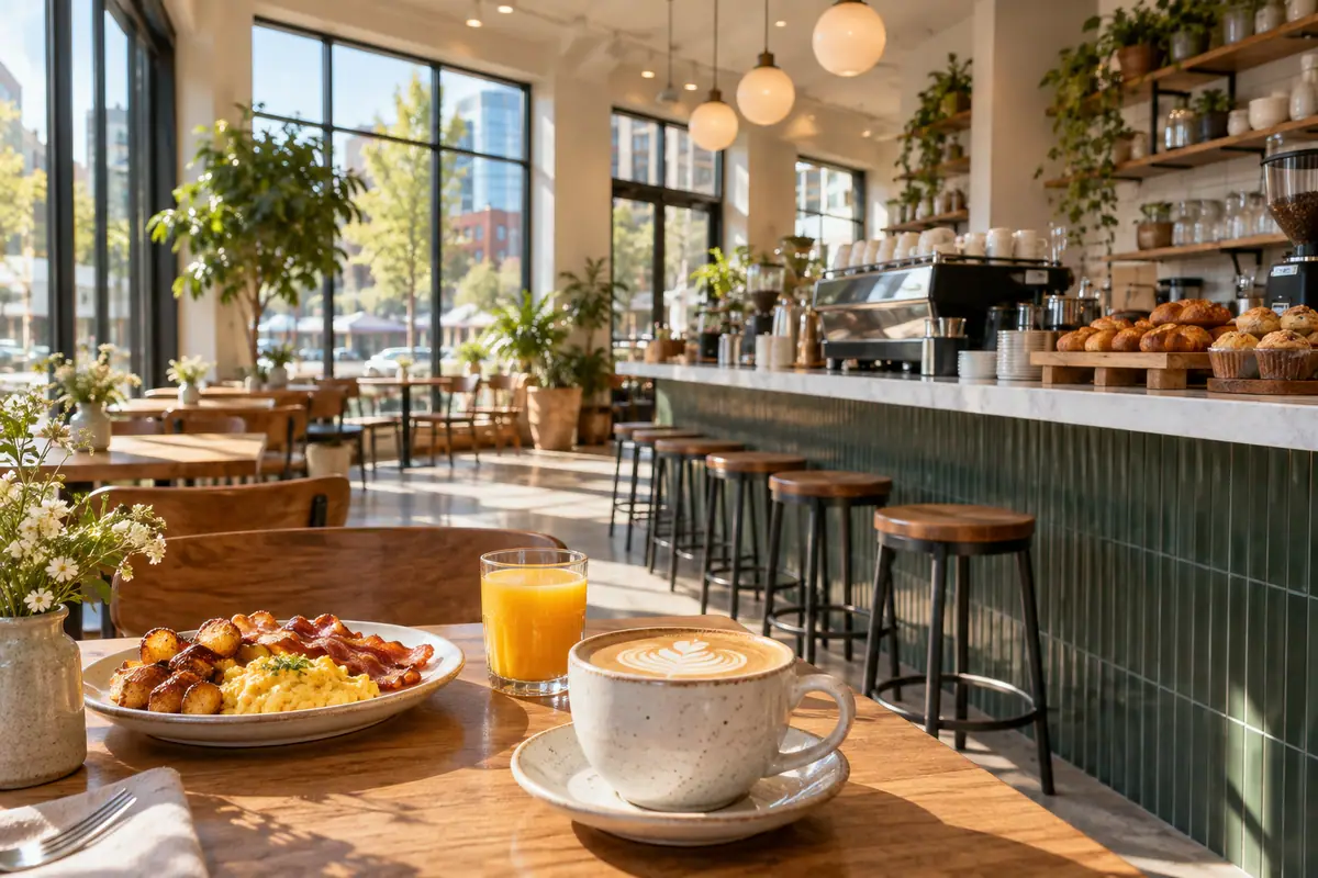 Photorealistic view of The Breakfast Club in Grand Rapids