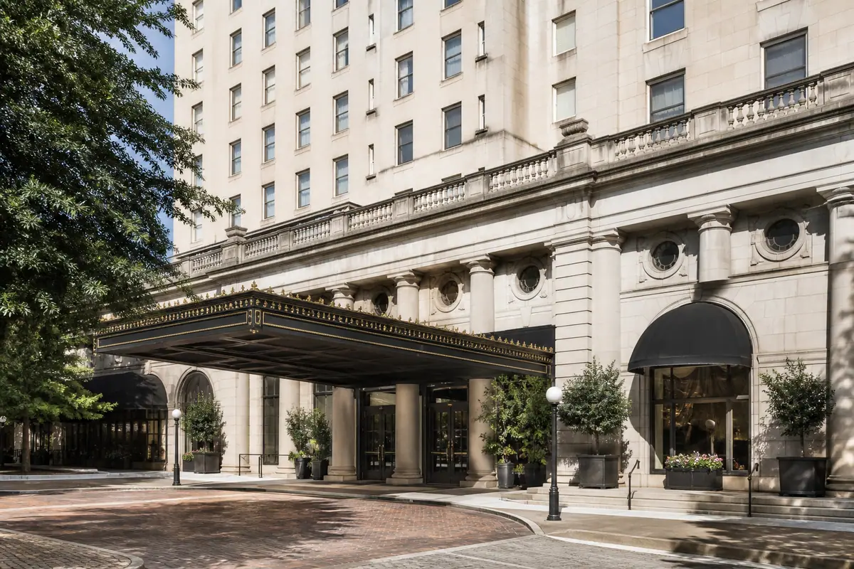 Photoreal exterior or lobby view of The Westin Poinsett, Greenville in Greenville