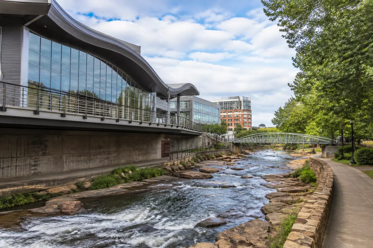 Photoreal view of Centre Stage in Greenville, South Carolina