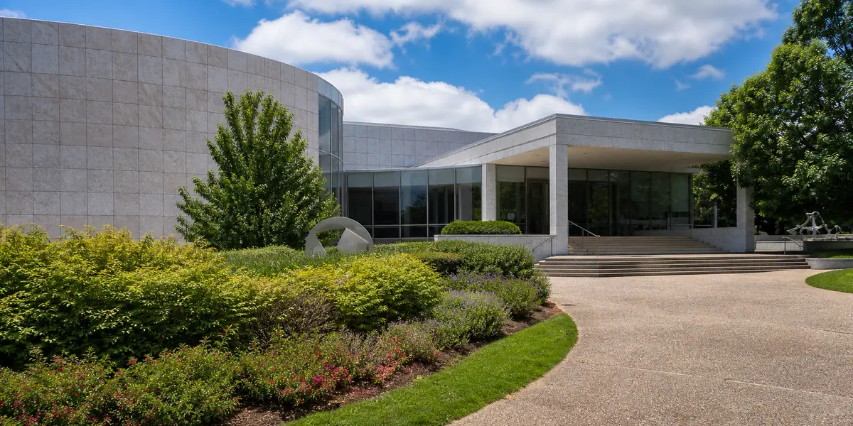 Photoreal view of Greenville County Museum of Art in Greenville, South Carolina